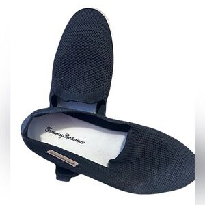 Tommy Bahama Black Mesh Loafers